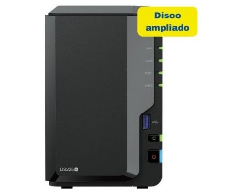 NAS SYNOLOGY DS225 PLUS 8TB-DU184 NAS SYNOLOGY DS225 PLUS 8TB